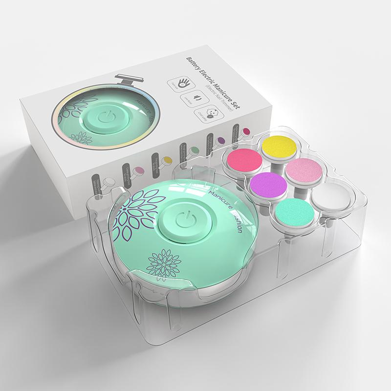 New Design Professional Nail File Electric Nail Clipper Set Safety Baby Nail Trimmer