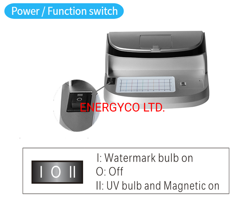 UV Mg Magnetic Thread Ultraviolet Currency Scanner Infrared Money Detector