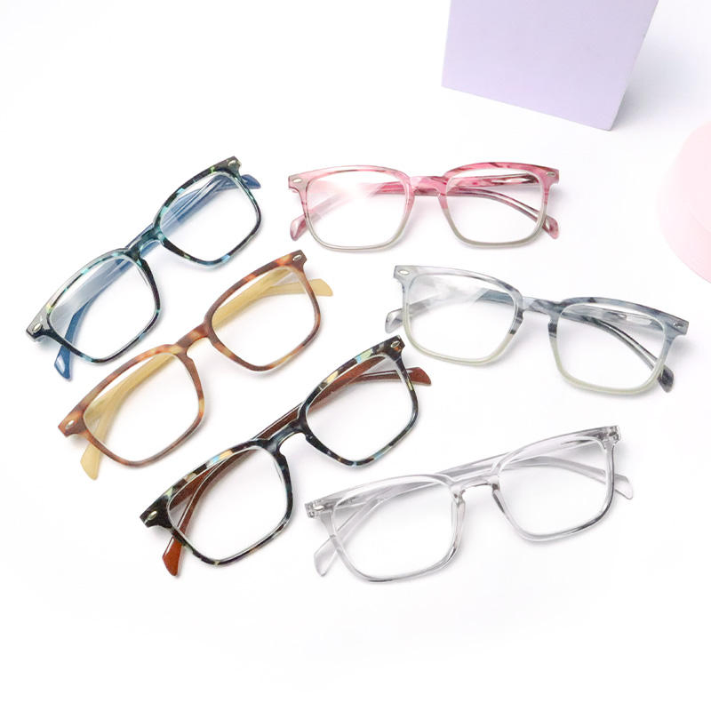 Custom Logo Fashion Optical Frame Colorful Unisex Women Men Reading Glasses