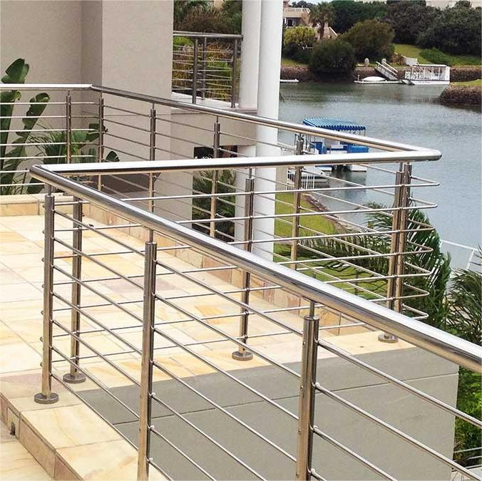Stainless Steel Rod Balustrade Strong Structure Indoor Outdoor Use Ideal for Stairs Balconies and Decks