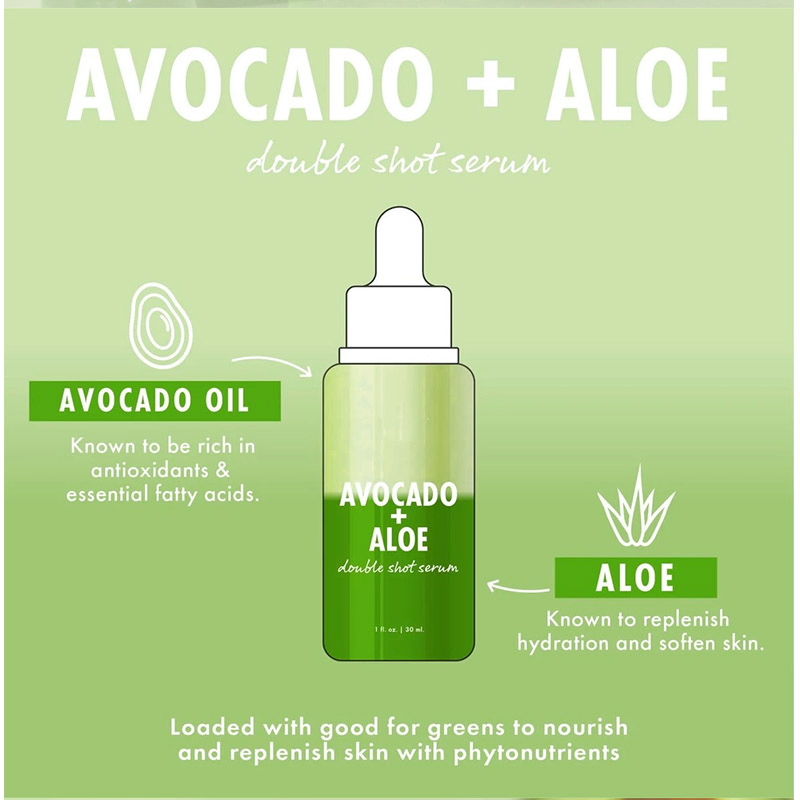 Organic Oil of Face Serum Avocado Anti- Inflammatory Sterilization Anti-Acne Anti-Wrinkle Facial Serum