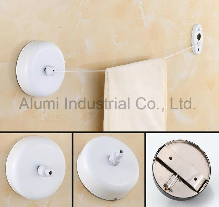 Golden Retractable Round Stainless Steel Cloth Line