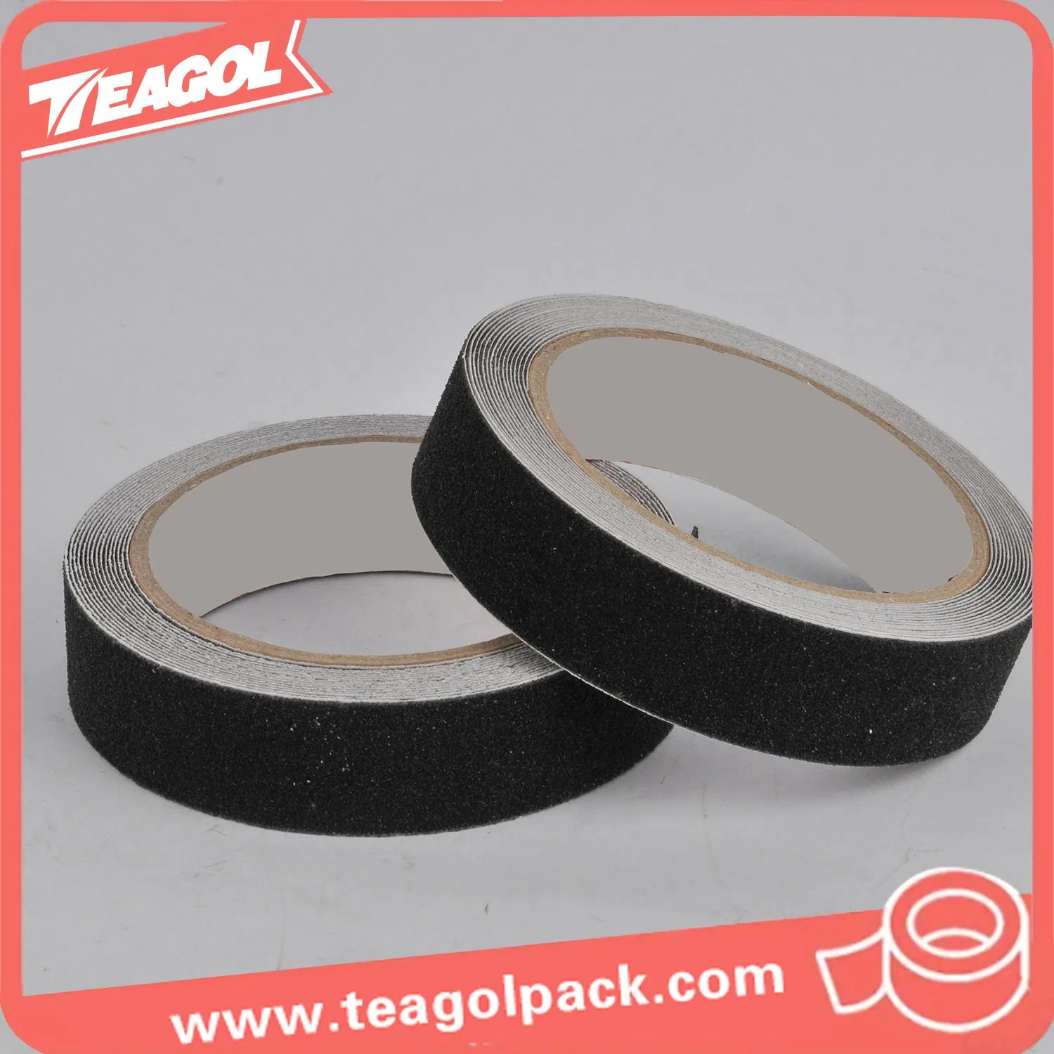 Anti-Slip Tape PVC Aluminum Oxide Grit P60 P80 Solvent Glue Adhesive Tape