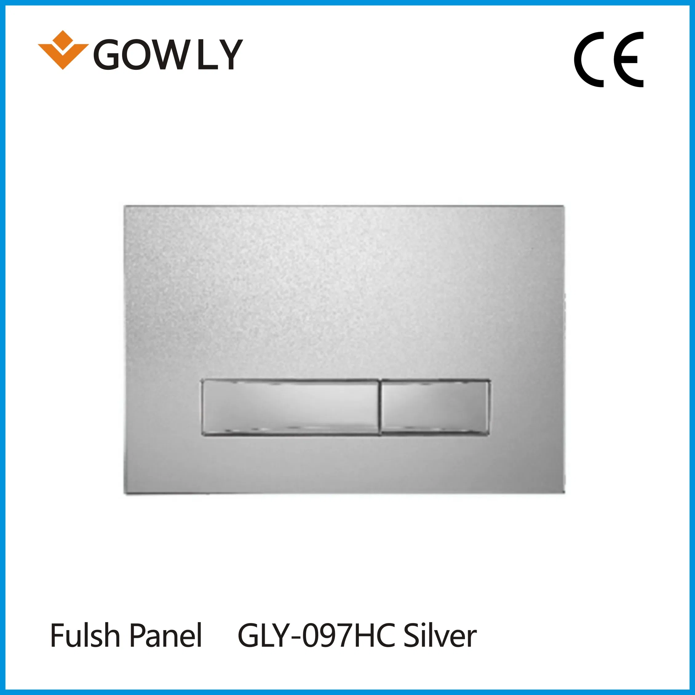 Customized Plastic Flush Plates in Various Colors with Concealed Toilet Water Tanks