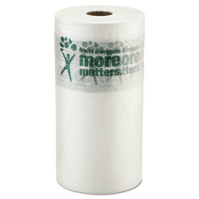 China Custom of The Wholesale 100% Cornstarch Biodegradable Clear Fruit Vegetable Plastic Produce Bags on Roll