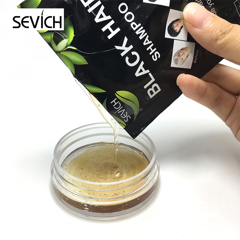2 in 1 Sevich Black Hair Shampoo for White Color Hair