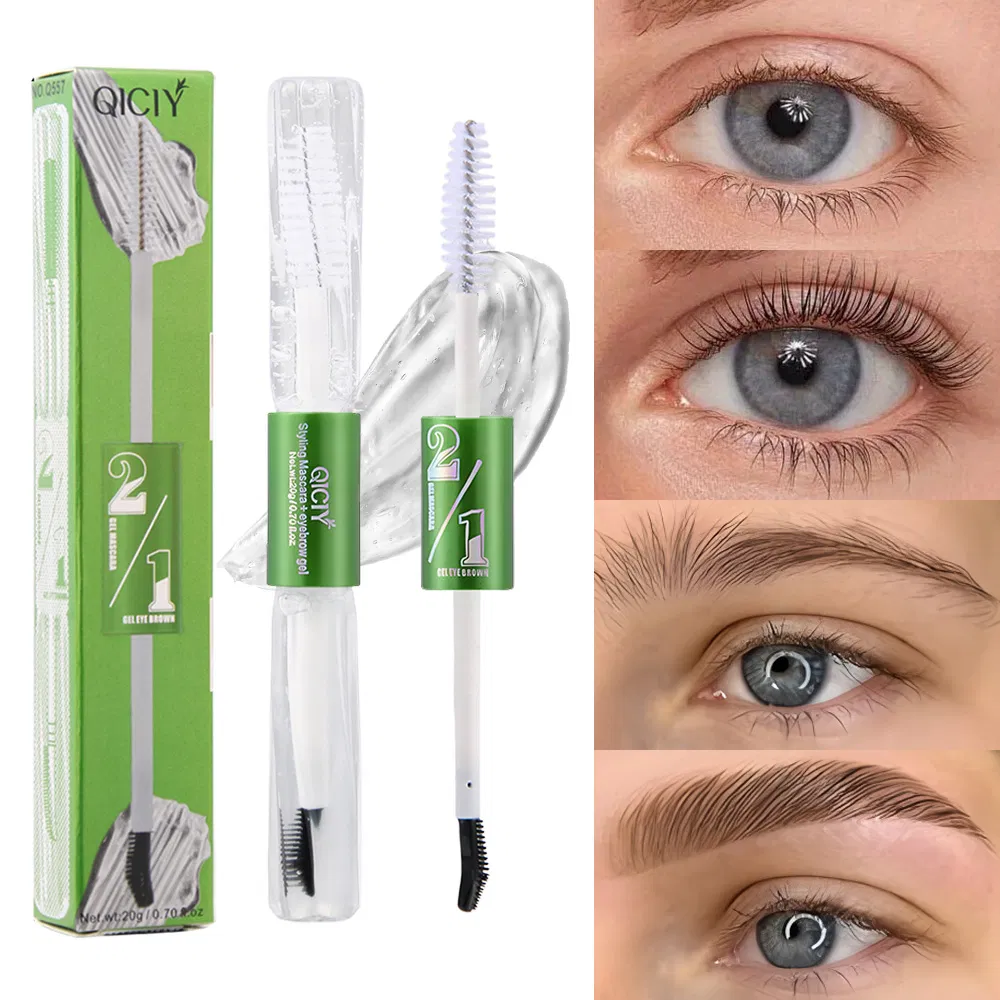 20g Transparent Clear Mascara + Eyebrow Gel Makeup Set