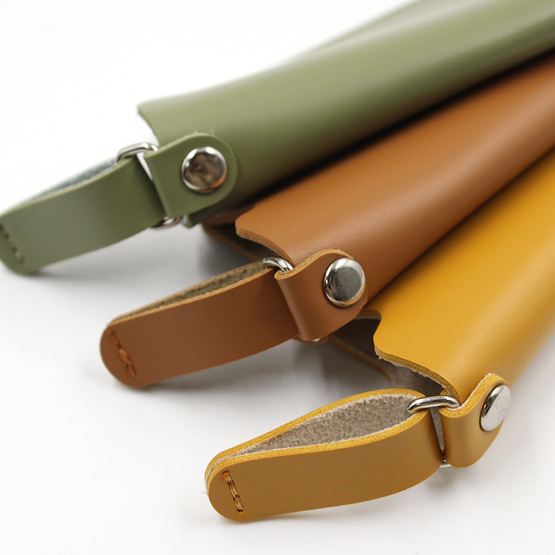 EA277 carry travel custom bic cover sleeve protective storage waterproof holder leather lighter case