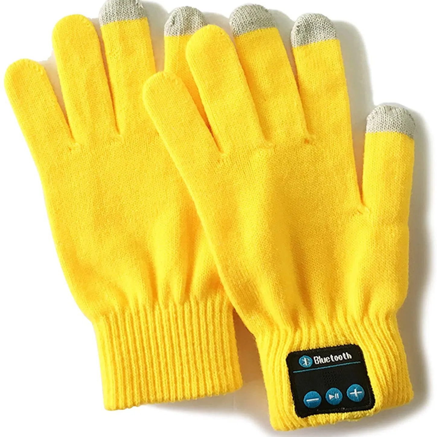 Customized Winter Warm Touch Screen Gloves Control Hat 5.0 Bluetooth Headphone Set