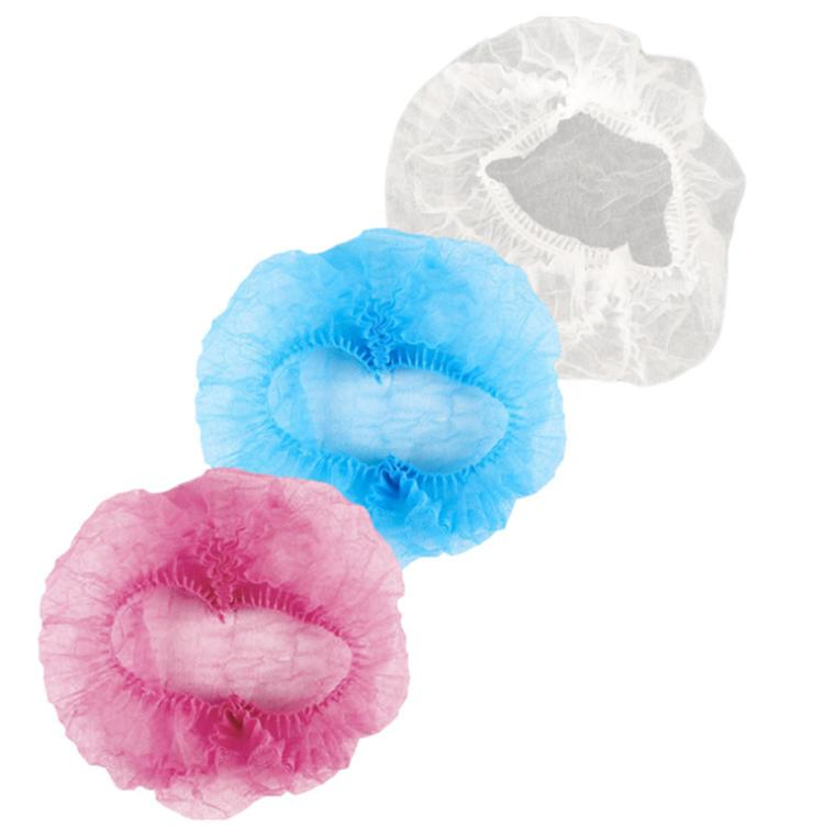 Disposable Medical Surgical Bouffant Cap/Strip Cap/Nurse Cap