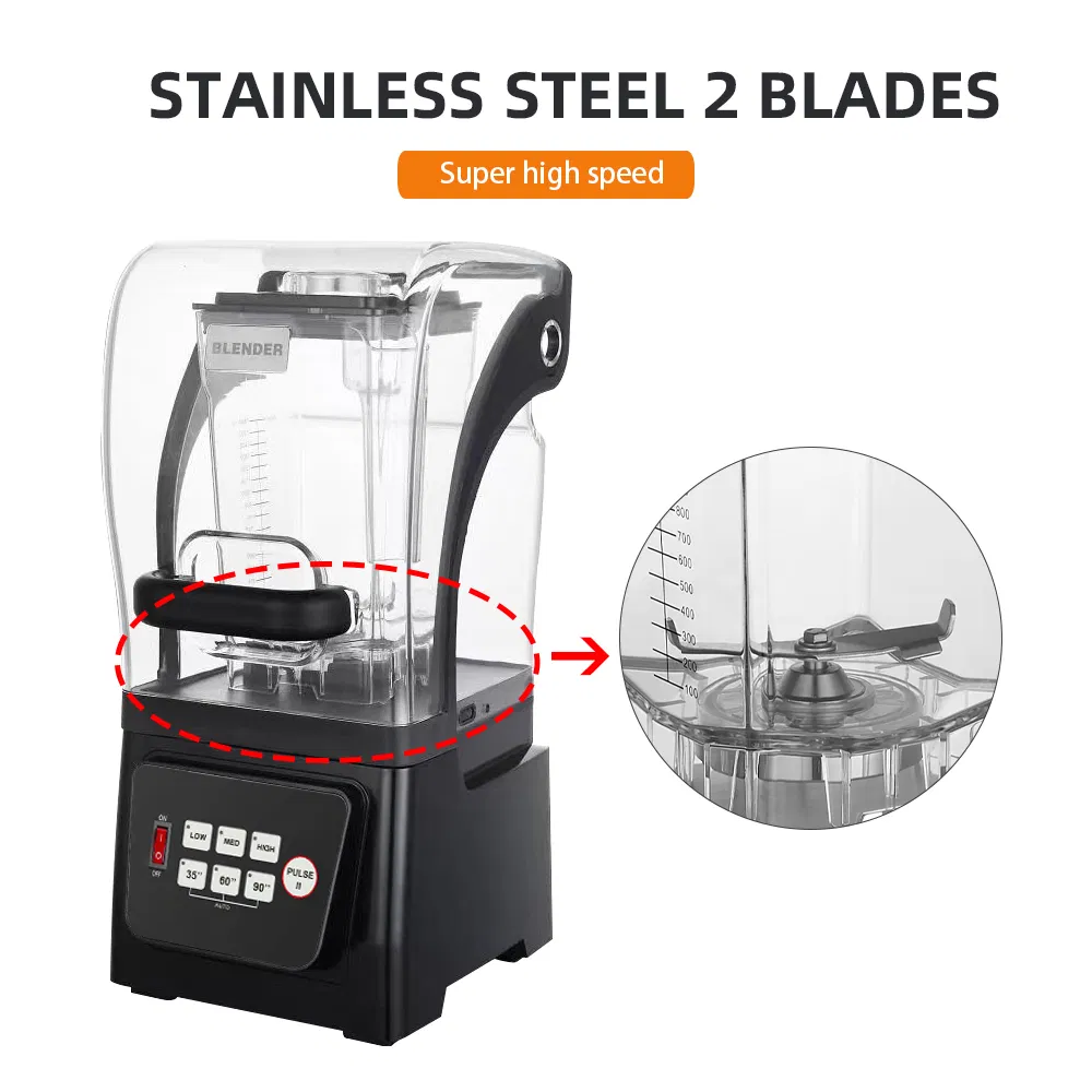 Промышленный блендер MaNenDa M-228C, 2200Вт