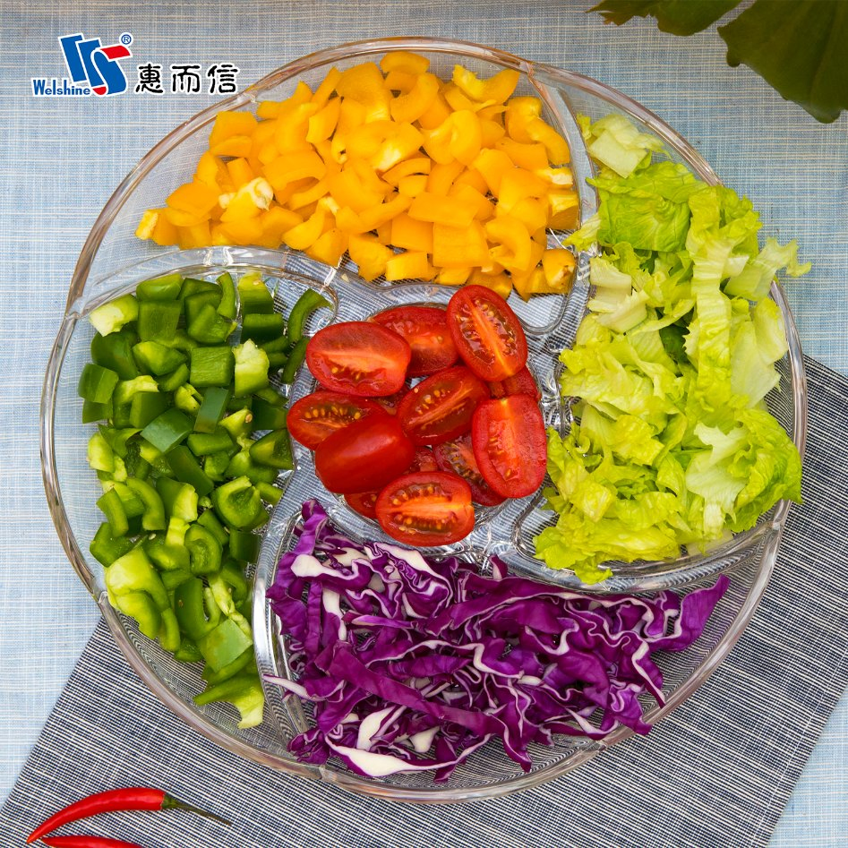 Decoration Accessories Dessert Fruit Snacks Candies Kitchen Household Plastic Fruit Plate