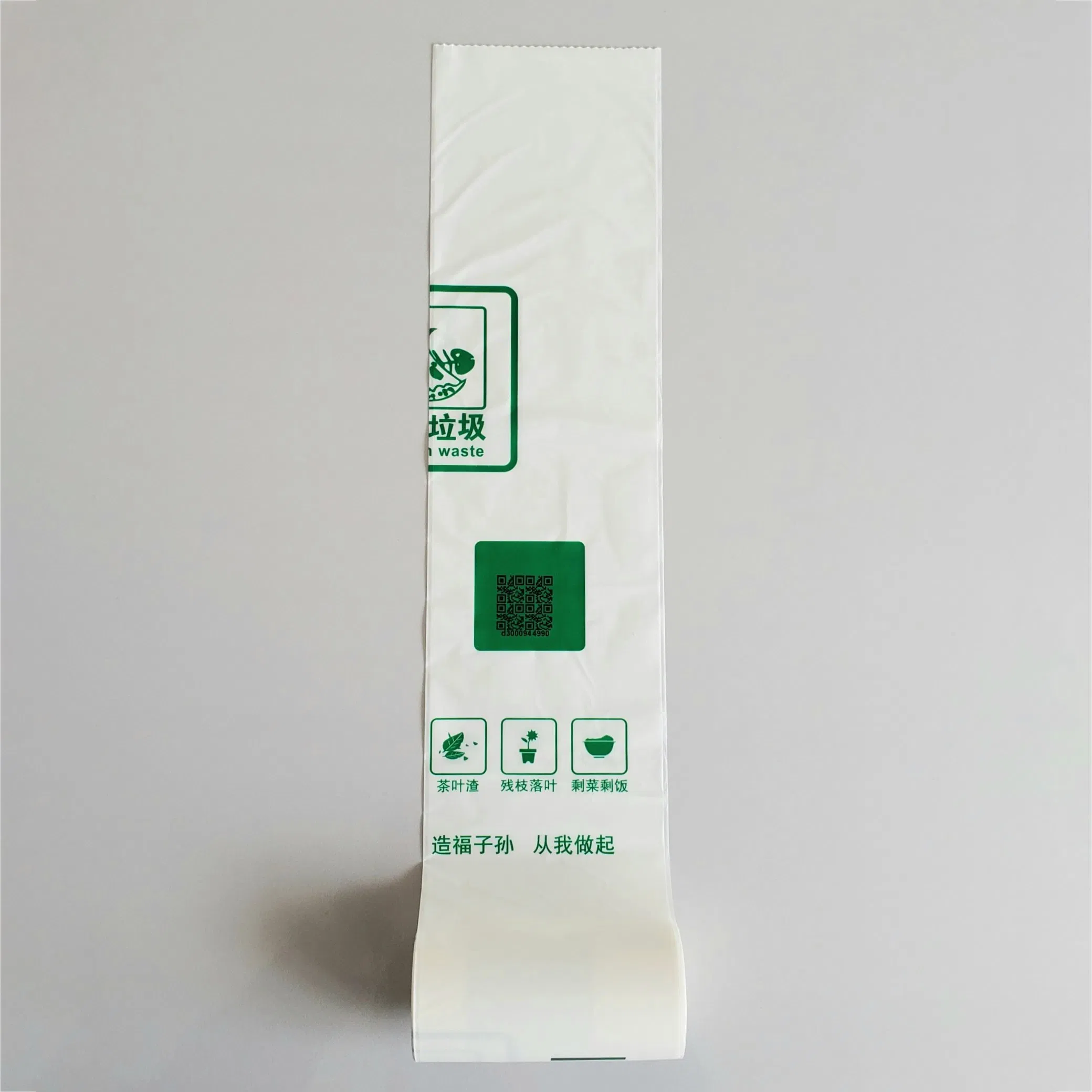 Star Seal Bottom Trash Bag, Biodegradable Package, Chinese Biodegradable Factory