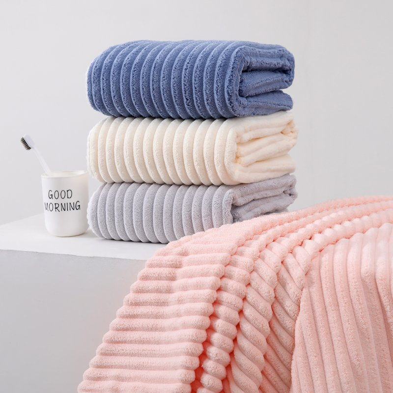 Супермягкое полотенце Coral Fleece, разноцветное