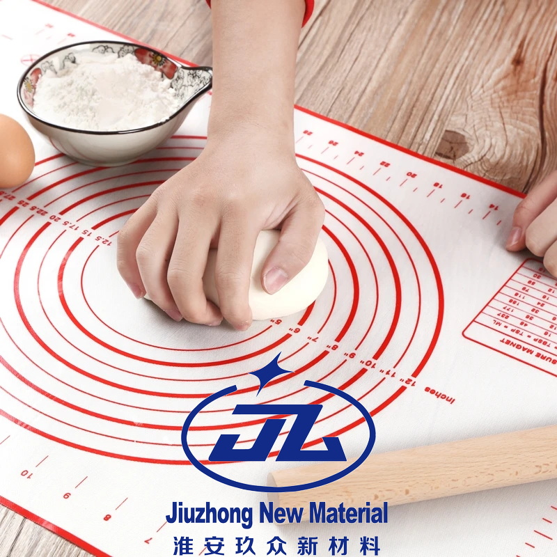 Non-Slip Silicone Pastry Mat Extra Large with Measurements for Silicone Baking Mat, Counter Mat, Dough Rolling Mat, Oven Liner, Fondant/Pie Crust Mat