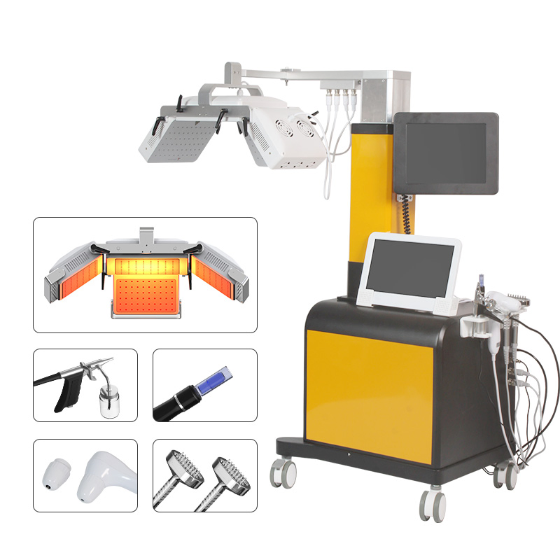 6 in 1 Multifunction Laser Hair Regrowth with Hair Inspection Function Beauty Machine