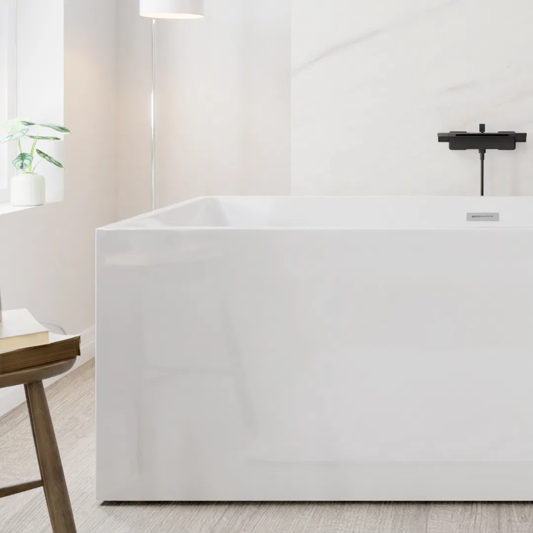 Белая акриловая ванна для замачивания