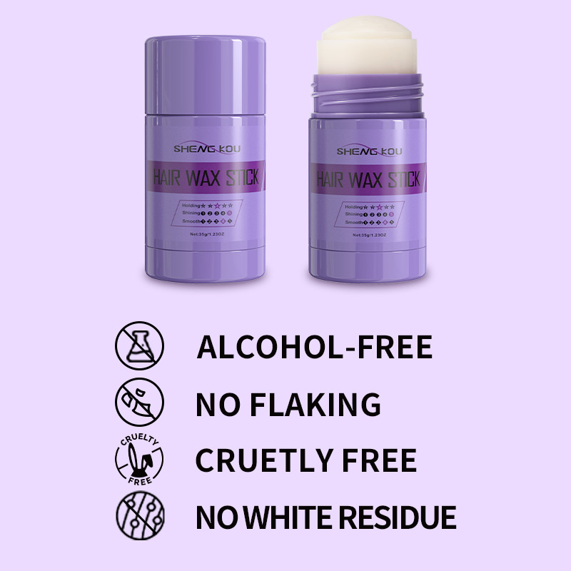 OEM Private Label Organic Hair Styling Product Moisturizing Custom Finish Hair Wax Stick