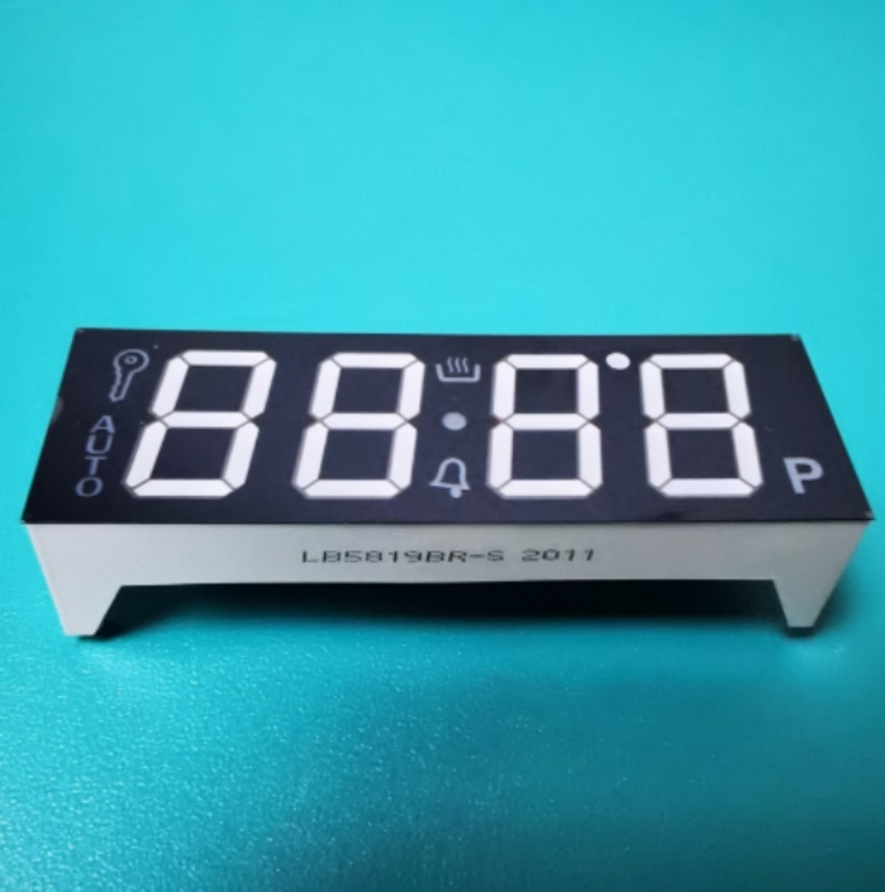 Ultra Bright Red 4 Digit 7 Segment LED Display for Clarity