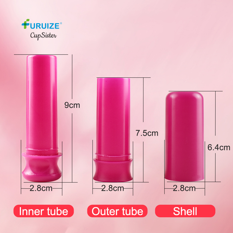 Furuize Customized Reusable Organic Menstrual Cup Applicator Period Cups Applicator
