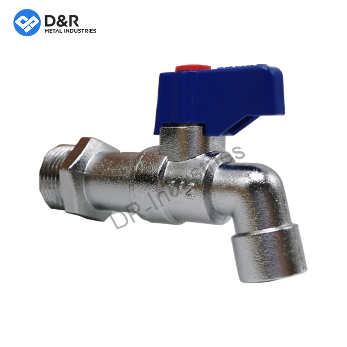 1/2" Inlet Zinc Outdoor Garden Tap Bibcock Faucet