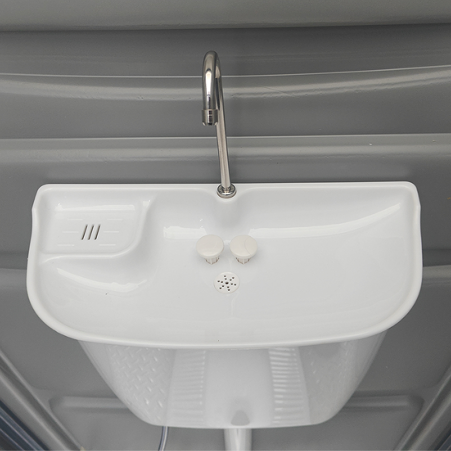 Squat Water Flush Portable Toilet Without Waste Tank