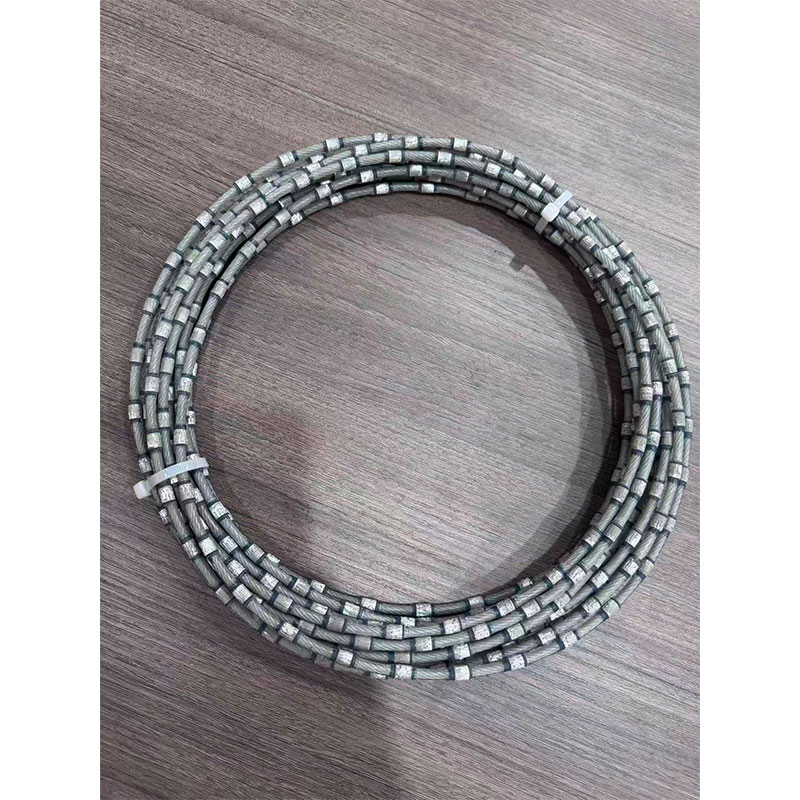 Stability Diamond Bead Cutting of Marble or Granite Wire Saw