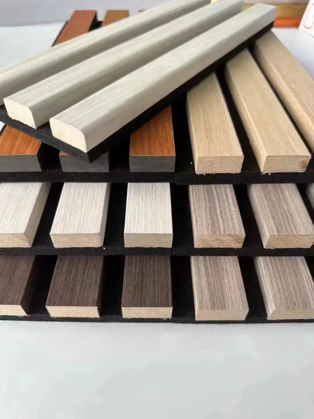 Home Theater Th-Nova Standard or Customized Decoration Panels Acoustic Slat Panel with E0