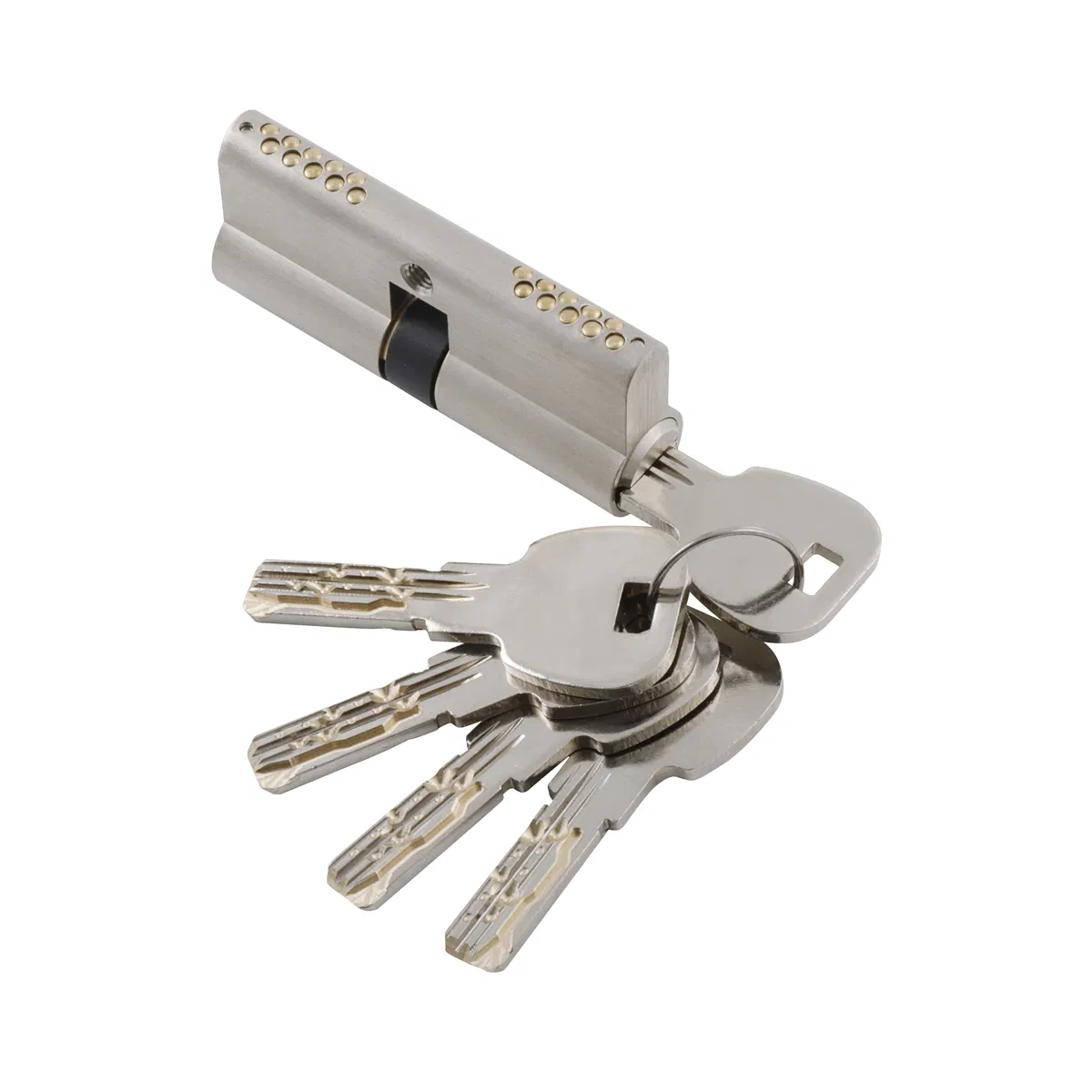 En1303 High Security Euro Profile Brass Door Lock Cylinder Snake Keyway (GMB-CY-26)