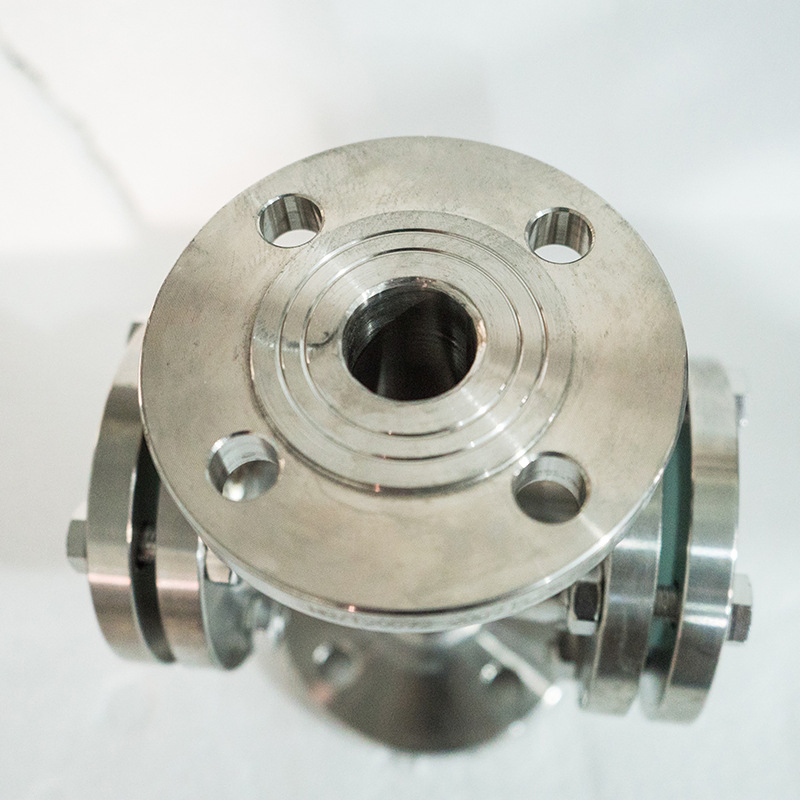 Stainless Steel PTFE-Lined Straight Sight Glass, 304 Flanged Glass Straight Sight Glass, Pipeline Sight Glass, Valve Sight Glass