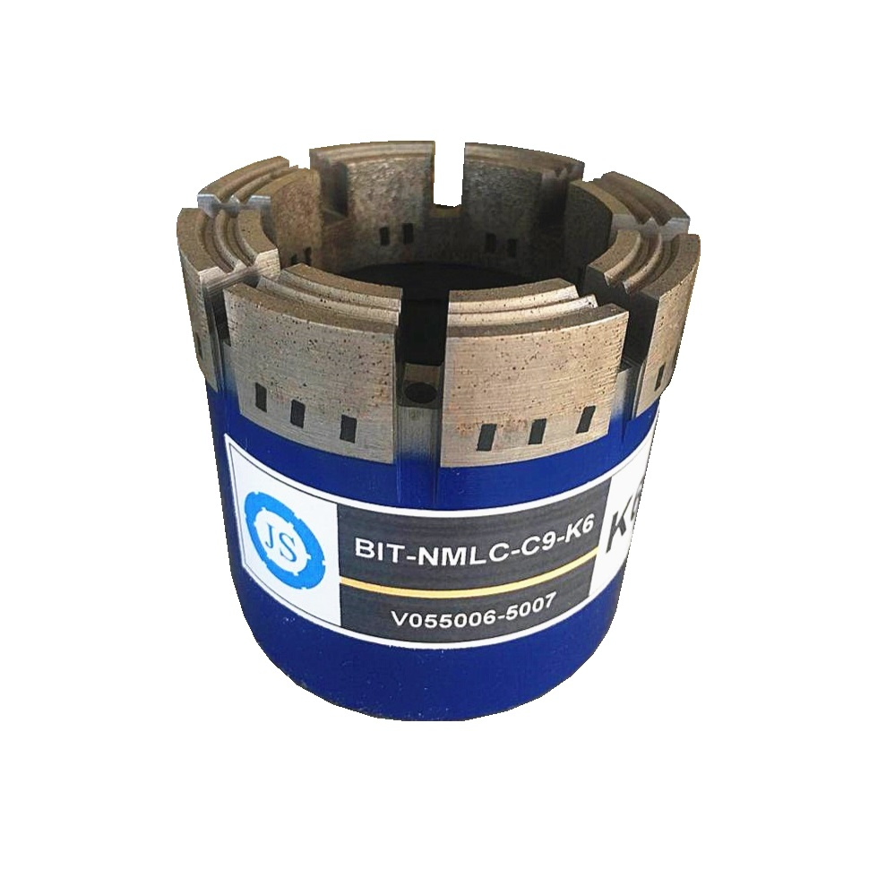 Aq Bq Nq Hq Pq Impregnated Diamond Drill Core Bits