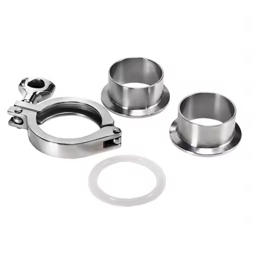 Factory Direct Sanitary Stainless Steel 304 316L Tri Clamp Union Set Ferrule Pipe Fitting Sight Glass