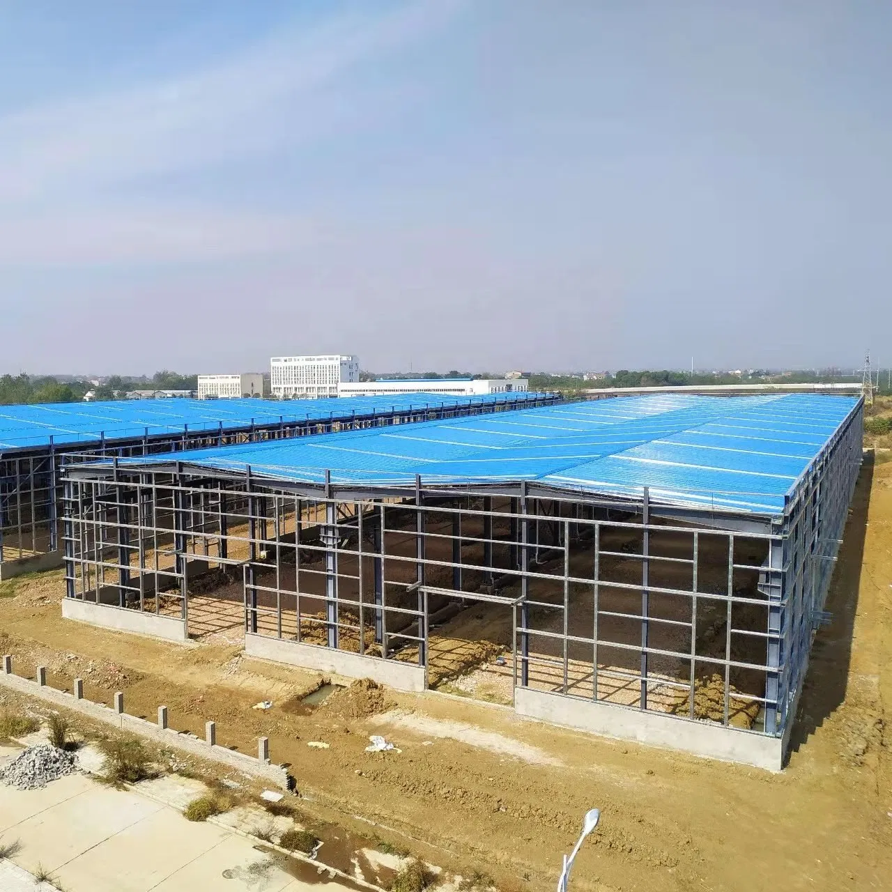 Low Price Pre Fabricated Light Steel Structure Commercial Shopping Mall