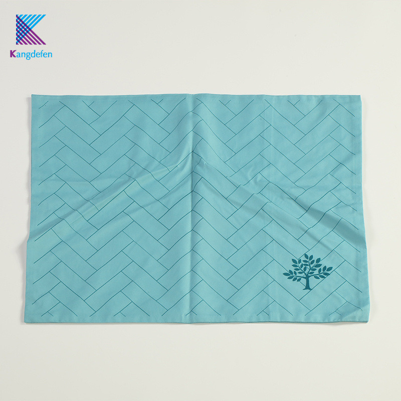 Factory Supply Multiple Color Home Decorative Throw Case Washable Polyester Bed Pillow Cover