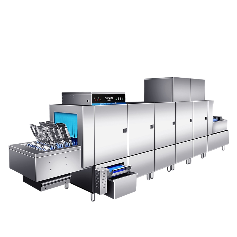 Heavy-Duty Commercial Industrial Dishwashing Machine for Efficient Cleaning