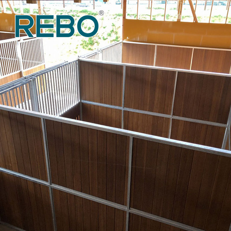 Air-Vent Bamboo Wooden Horse Stable Stall Panels Board