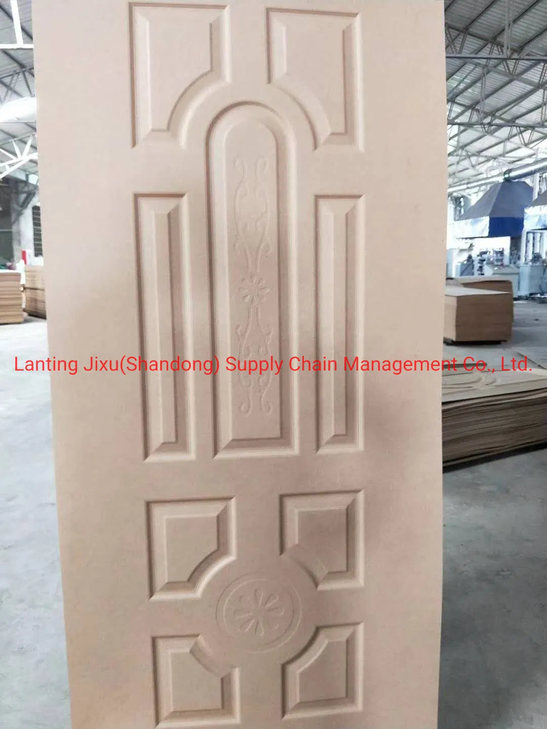 Door Skins Used for Door Veneer and Melamine Mold Door Skin White Primer Molded Panel MDF Door Skin