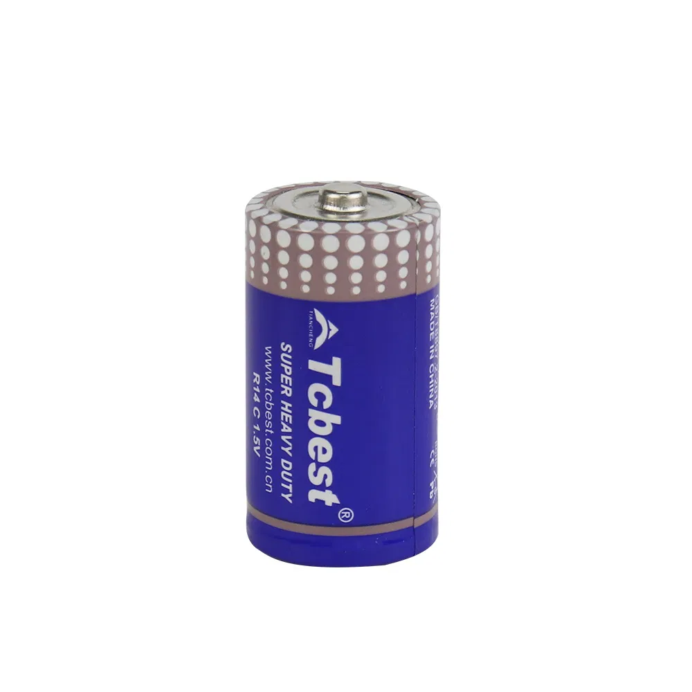 Батарейка угольно-цинковая R14 1.5В Super Heavy Duty