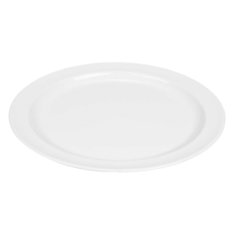 Wholesale White Porcelain Buffet Oval Plate Dish