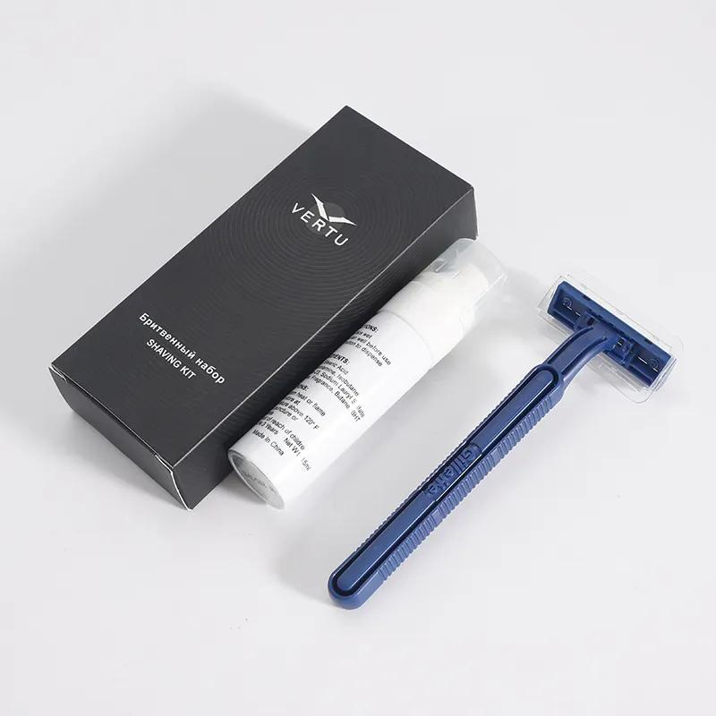 Shampoo Travel Set Hotel Shower Gel Shaving Brush Set Luxury Hotel Bathrobes