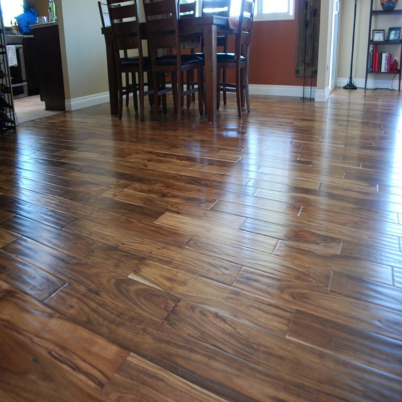 Quality Natural or Stained Acacia Solid Hardwood Flooring/Wood Flooring/Parquet Flooring for Interior Floor Using