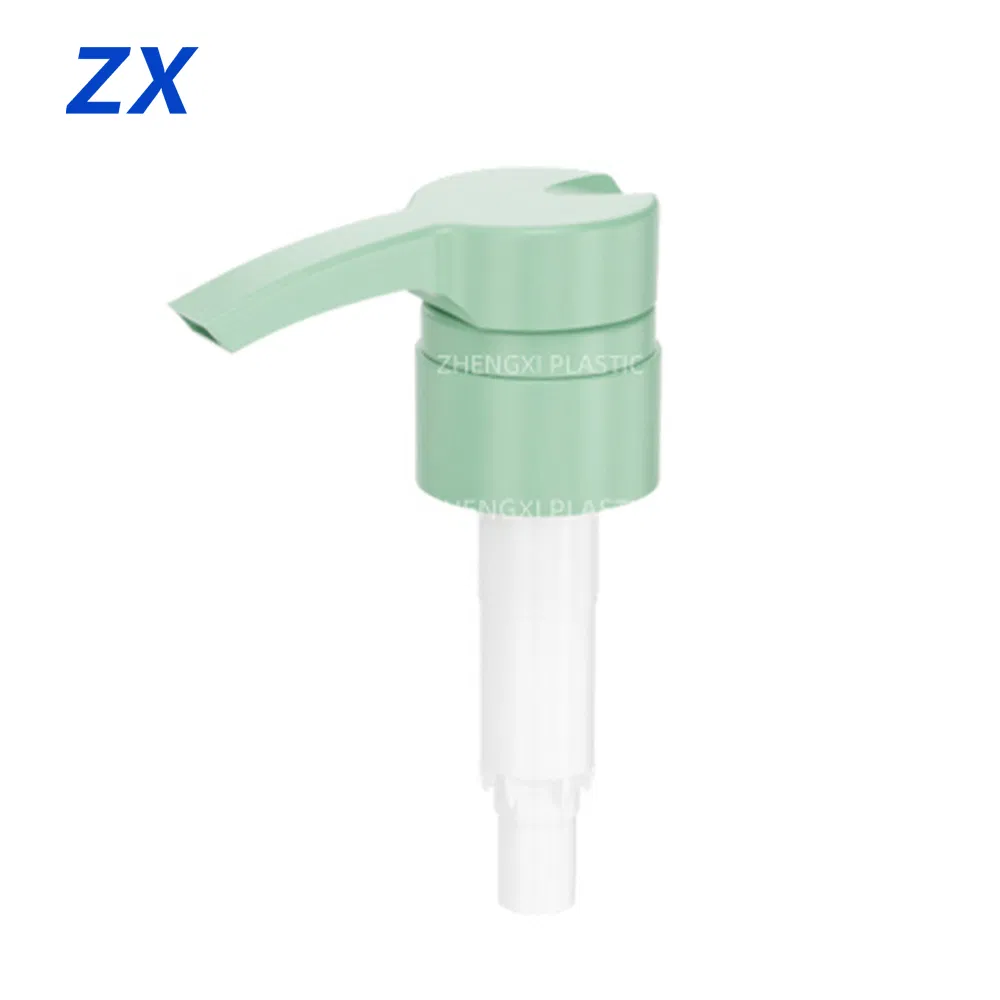 Blue Plastic up and Down Locked Lotion Pump