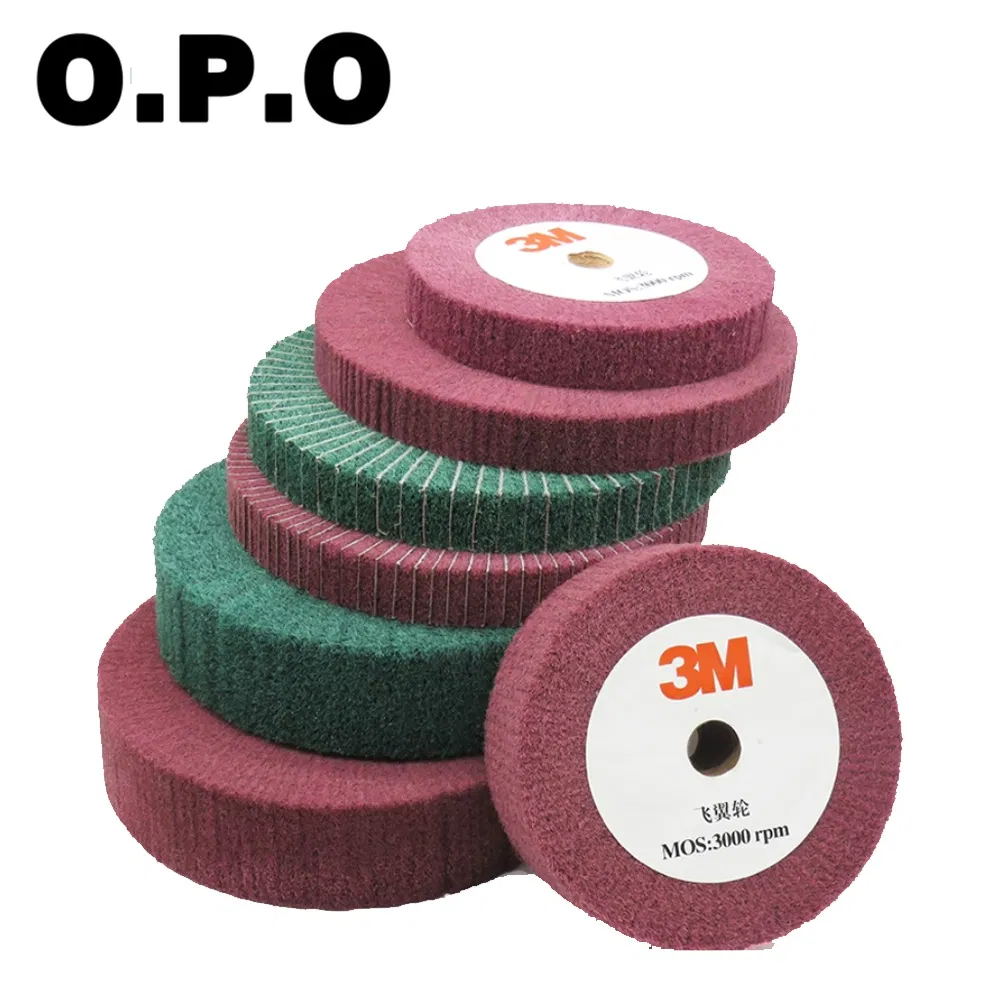 Полировальный круг из нетканого абразива