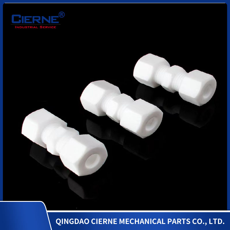 PTFE Sealed Two-Way Joint PTFE Pipe Stop Valve Custom
