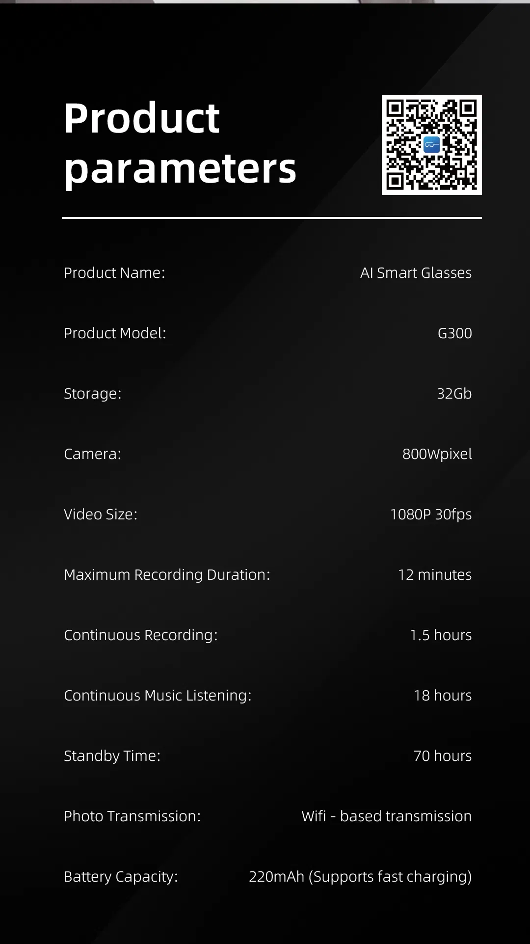 New Smart Glasses Camera Ai Shooting Sunglasses Photo Video Recording Call Translation