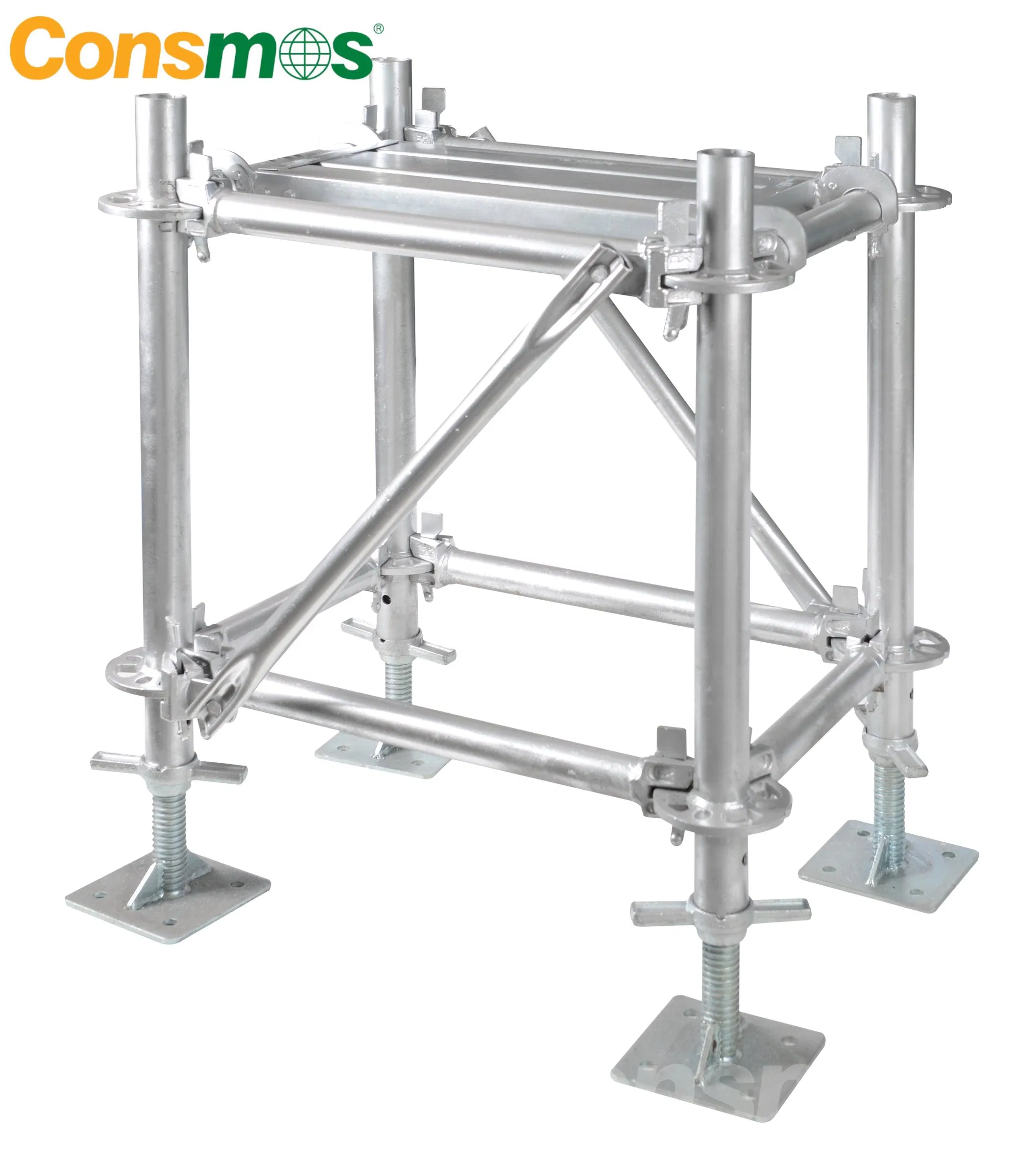 High Quality Easy to Install Formwork Construction Using Adjustable Steel Support Jack Prop Scaffoldding