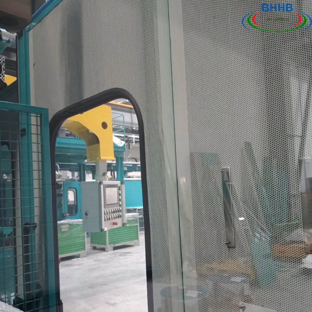 Sound Insulation Devices for Equipment in The Factory Building - Acoustic Barriers