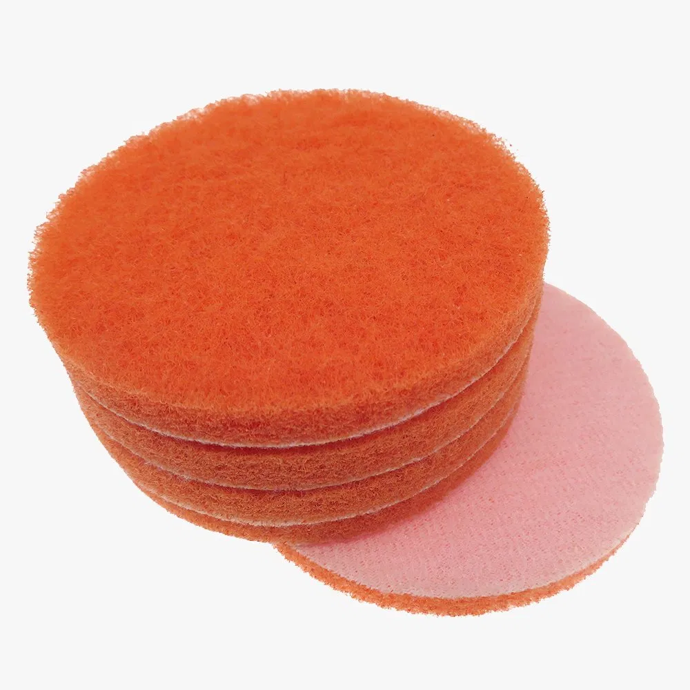 4 Inch 100mm Round Cleaning Abrasive Industrial Nylon Polishing Scouring Pad