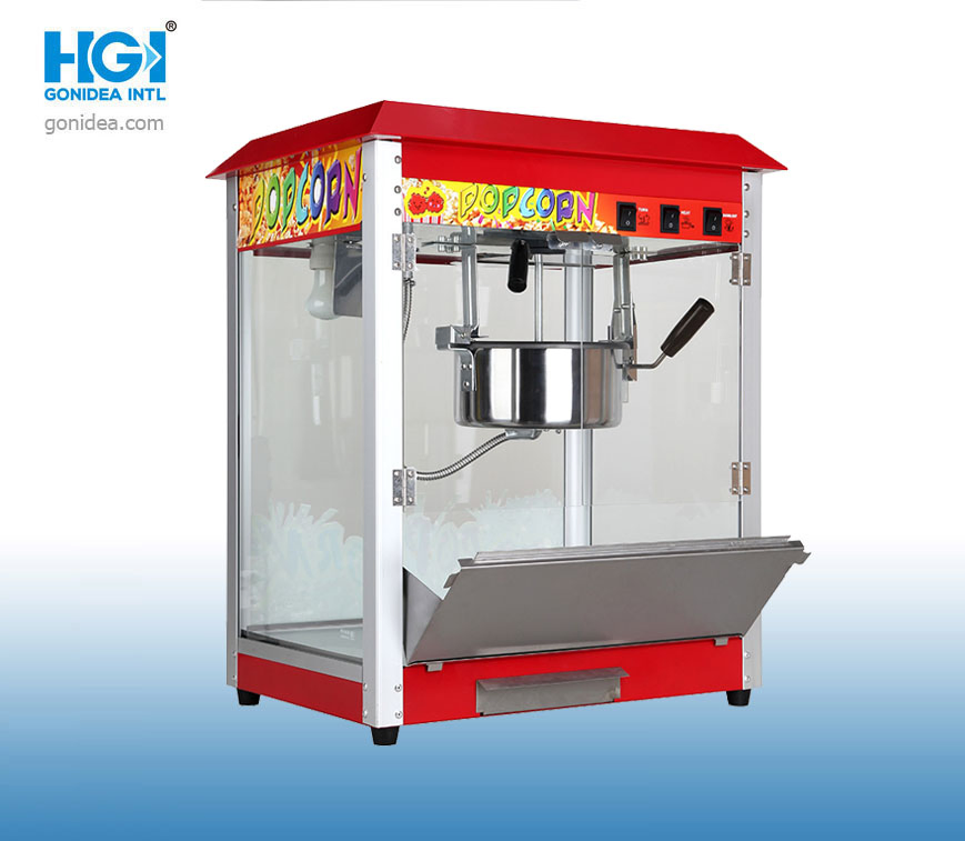China Wholesale Price Cinema Electric Automatic Commercial Popcorn Maker Popcorn Machine