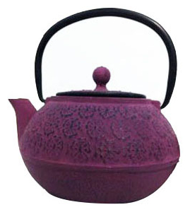 1.0L High Quality Green Cast Iron Teaware with Infuser